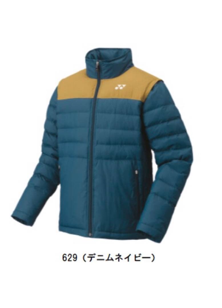 Yonex ヨネックス　ユニ中綿ジャケット　デニムネイビー　Mサイズ