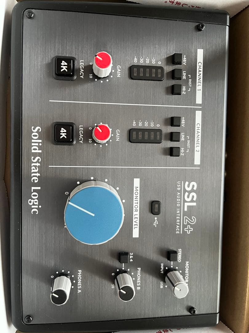 SSL2+ USB オーディオインターフェイス