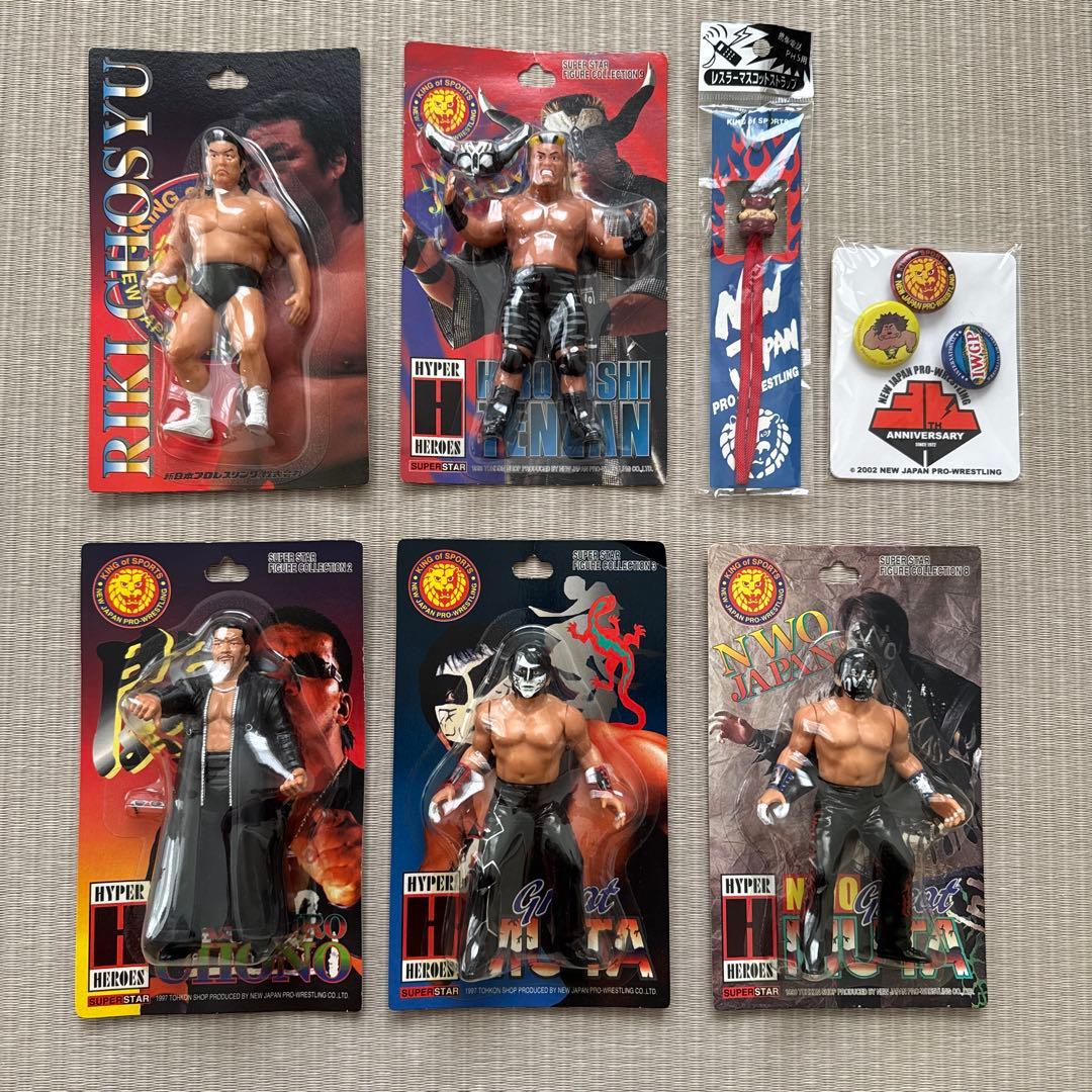 【週末限定値下げ】新品未使用＊新日本プロレス_フィギュア5体セット
