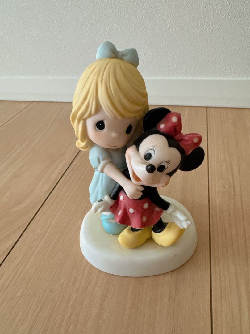 プレシャスモーメンツ ミニー&ガール　陶器 USA限定 希少品