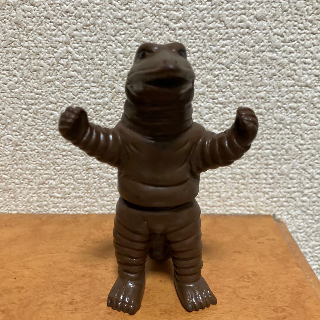 【希少】テレスドン ソフビ フィギュア 円谷プロ 茶色