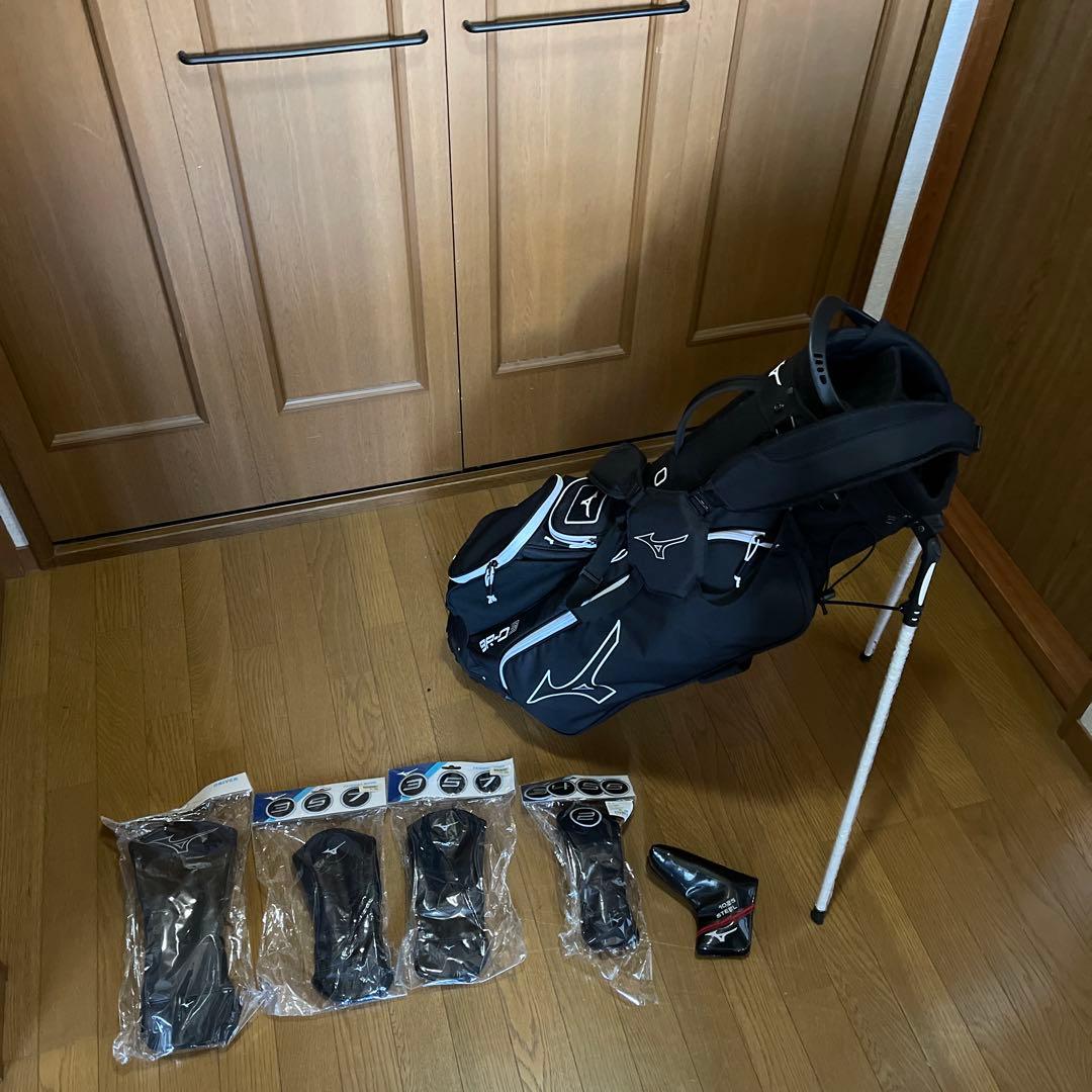 ミズノ スタンド式 ヘッドカバー5点セット