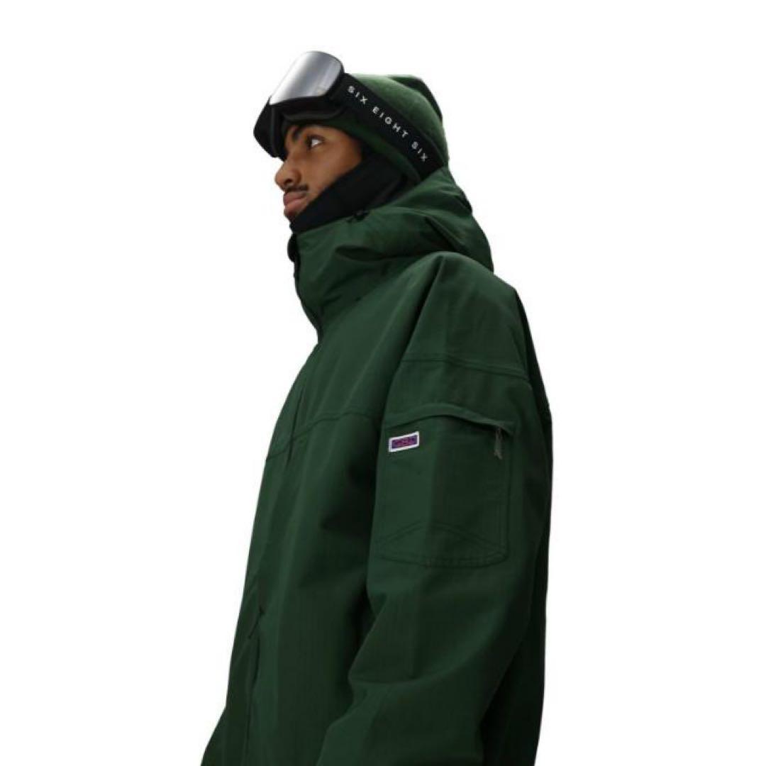 【未使用】25-26モデル　686スノーボードウェア上下セット M