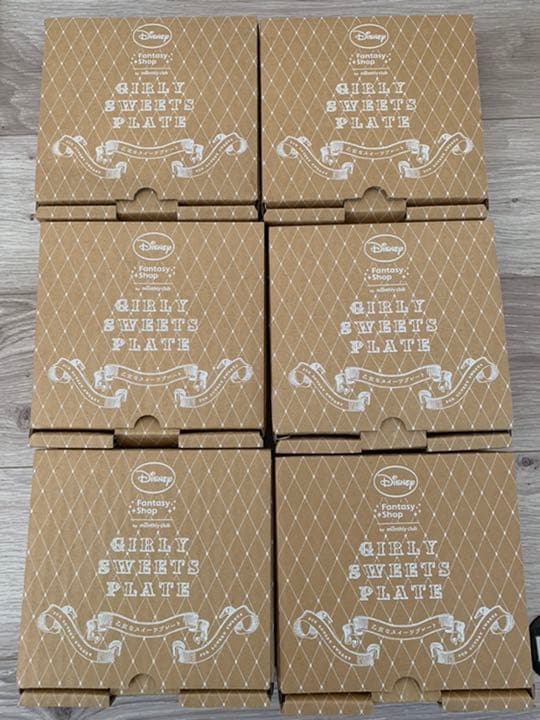 【‼️値下げ‼️】ディズニー　乙女なスイーツプレート　6枚セット