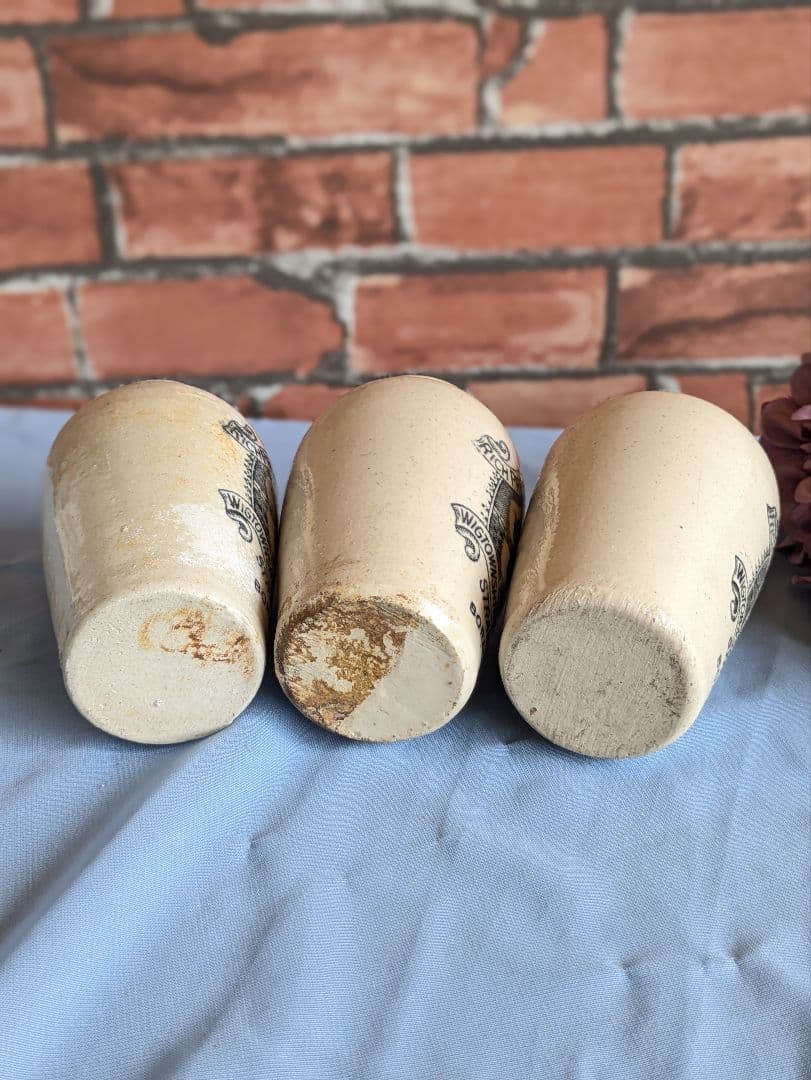 イギリス アンティーク RICHPRESERVED CREAM ボトル3本　D