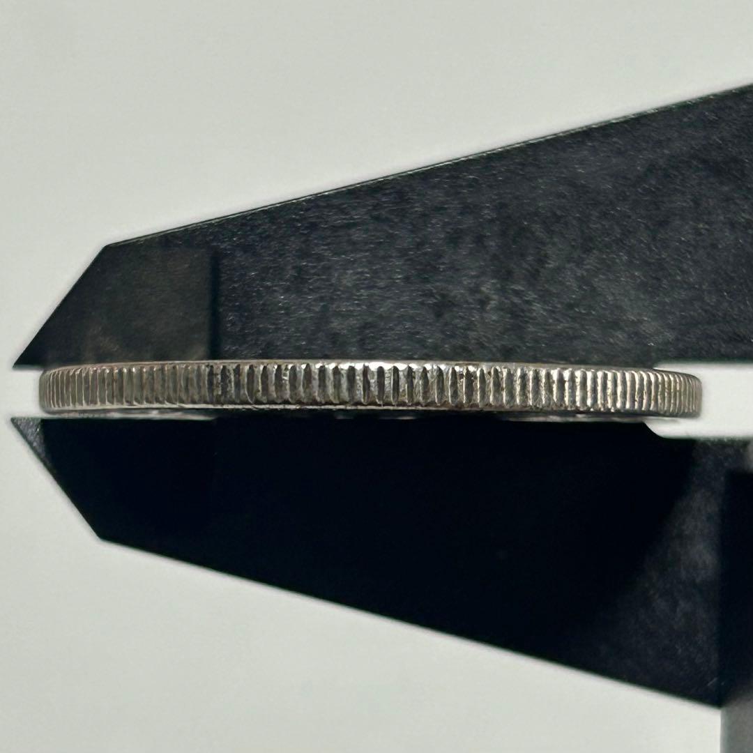 【本物】美品 竜 龍 50 五十 銭 銀貨 古銭 明治 30年 送料無料 C26