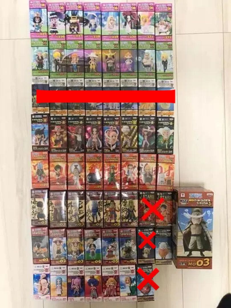 【最安値】レア ワンピース ワールドコレクタブル フィギュア ワーコレ セット