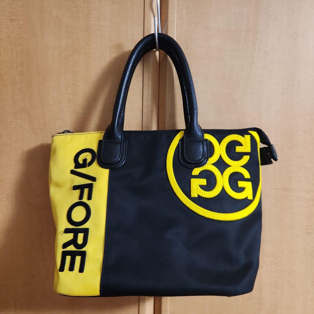 G/FORE ラウンドバッグ カートバック 黒/黄