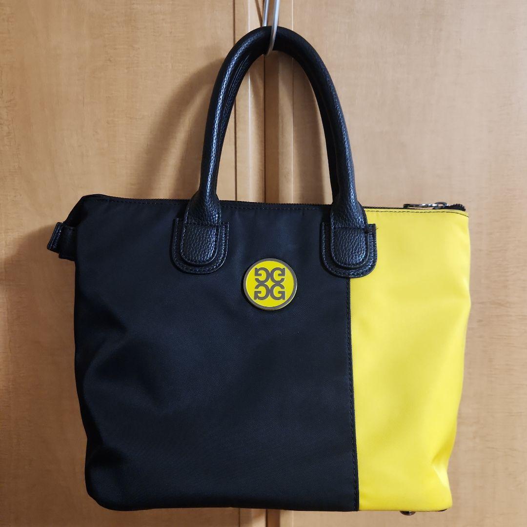 G/FORE ラウンドバッグ カートバック 黒/黄