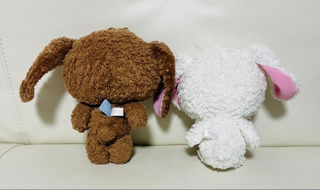 Sugarbunnies ぬいぐるみセットSanrioしろうさ、くろうさ