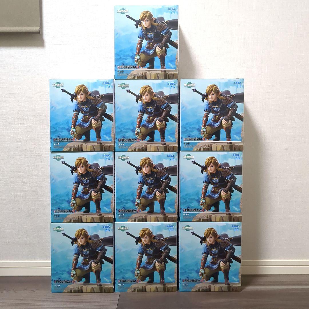 ゼルダの伝説　FIGURIZMα リンク フィギュア　10体