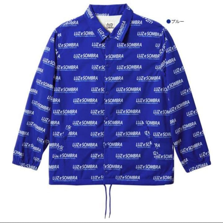 【新品未使用】ルースイソンラ 昇華 コーチ ジャケット 青 L ボア レア