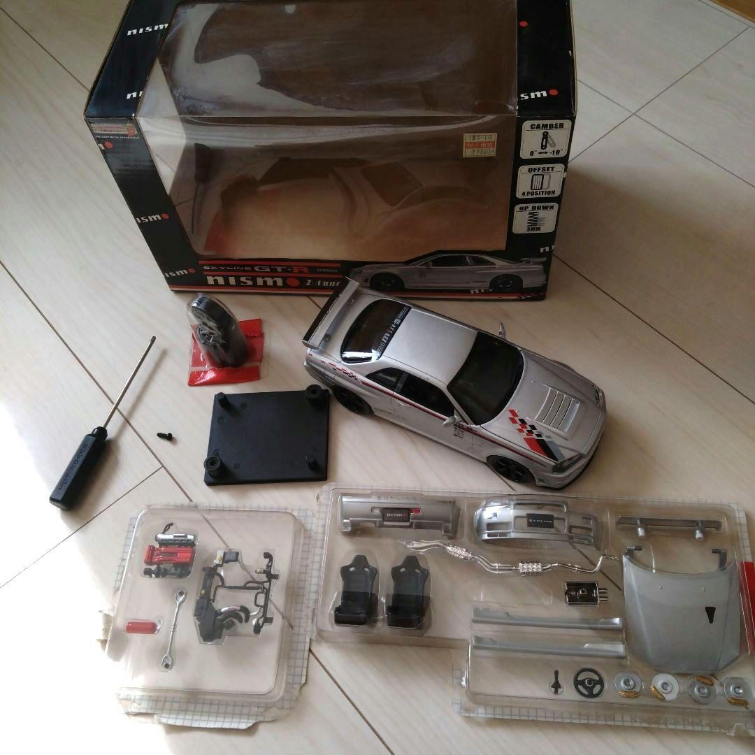 ホットワークス　スカイラインR34 NISMO　GT-R Z-Tune 1/24