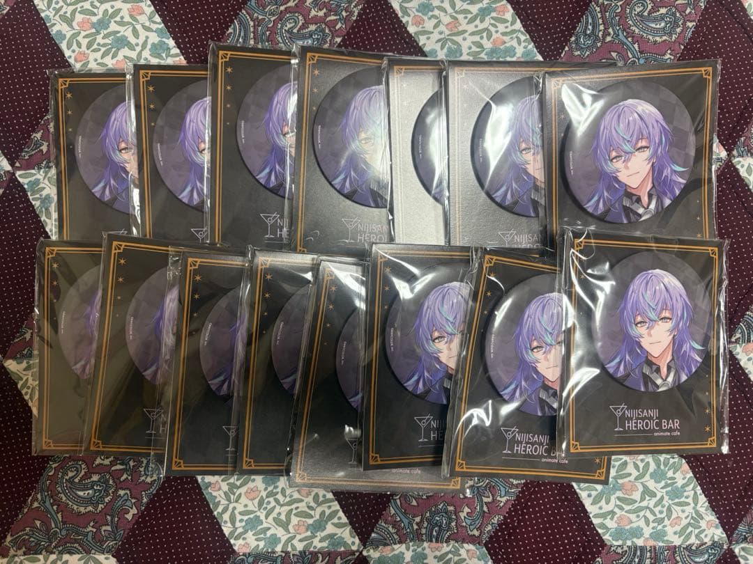 にじさんじ アニメイトカフェ 星導ショウ 缶バッジ Heroic bar