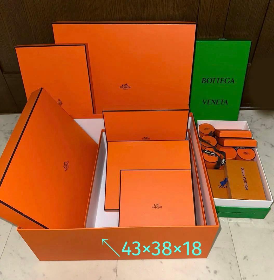 新品 Hermes Vuitton Bottega 大中小ボックス 18個セット