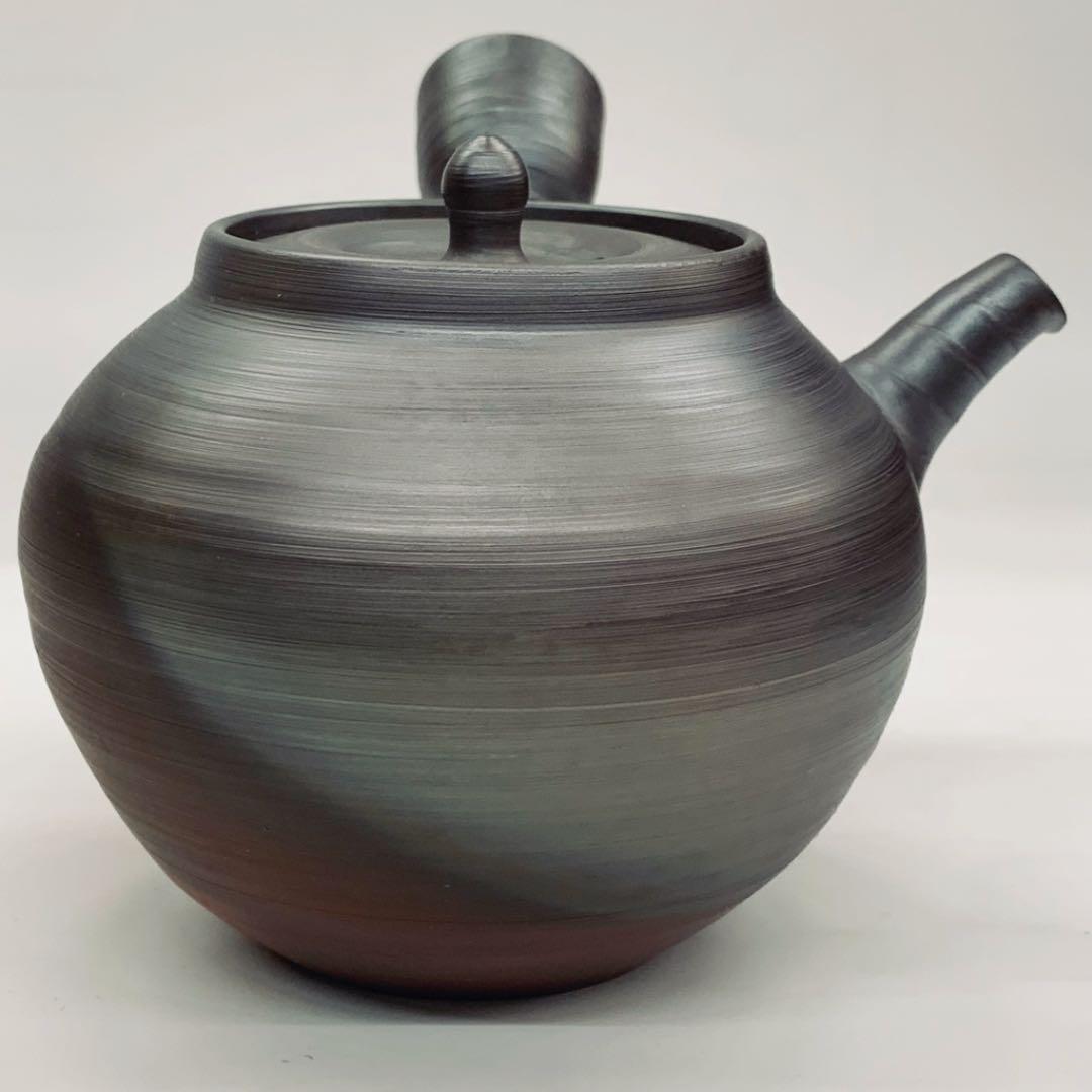 【茶注31   万古焼　窯変　茶注】清水洋　共箱