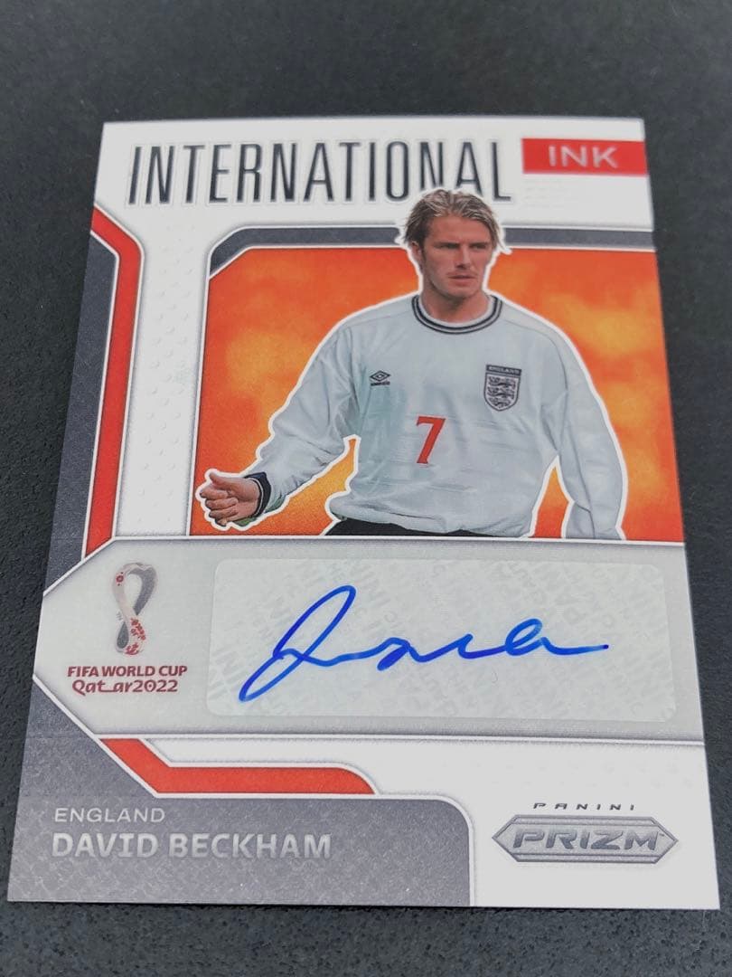 値下げ交渉可 デイビッド ベッカム 直筆サインカード