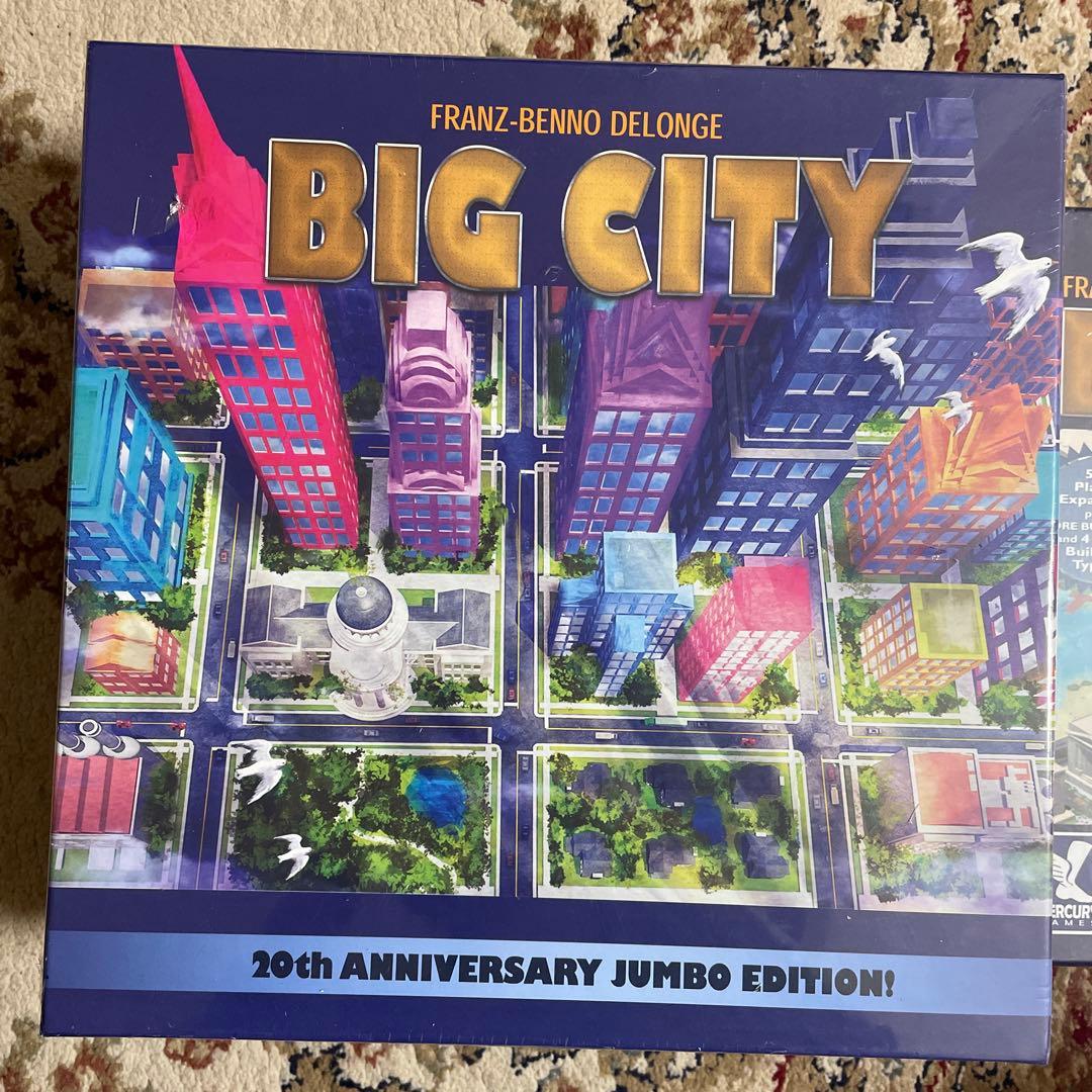 未開封　ビッグシティ：20周年記念版 基本+拡張セット