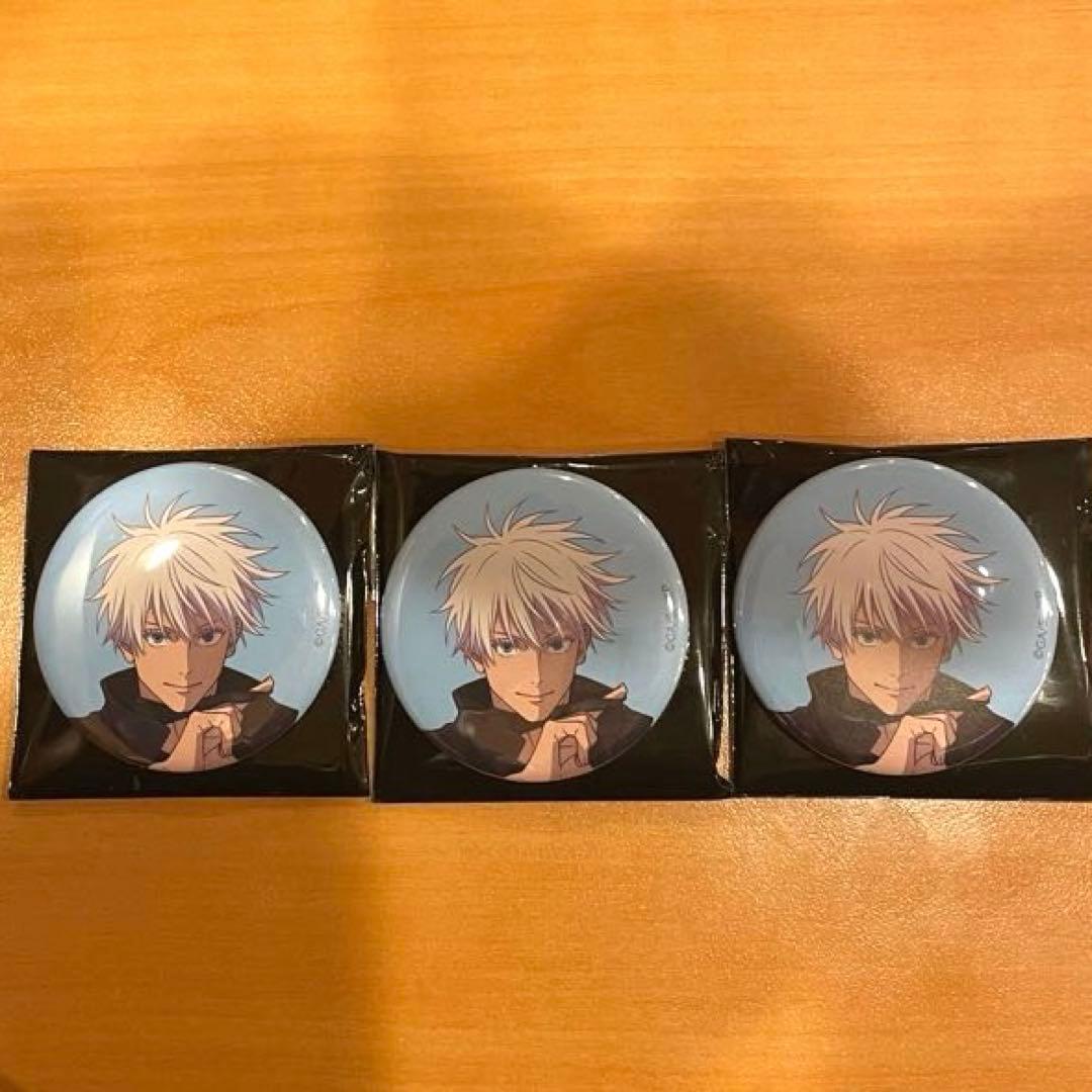 呪術廻戦 アニメーション呪術廻戦展 五条悟 缶バッジ