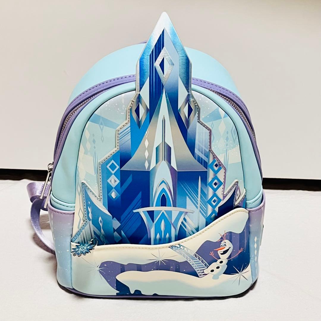 ディズニー　リュック　ラウンジフライ　loungefly アナ雪