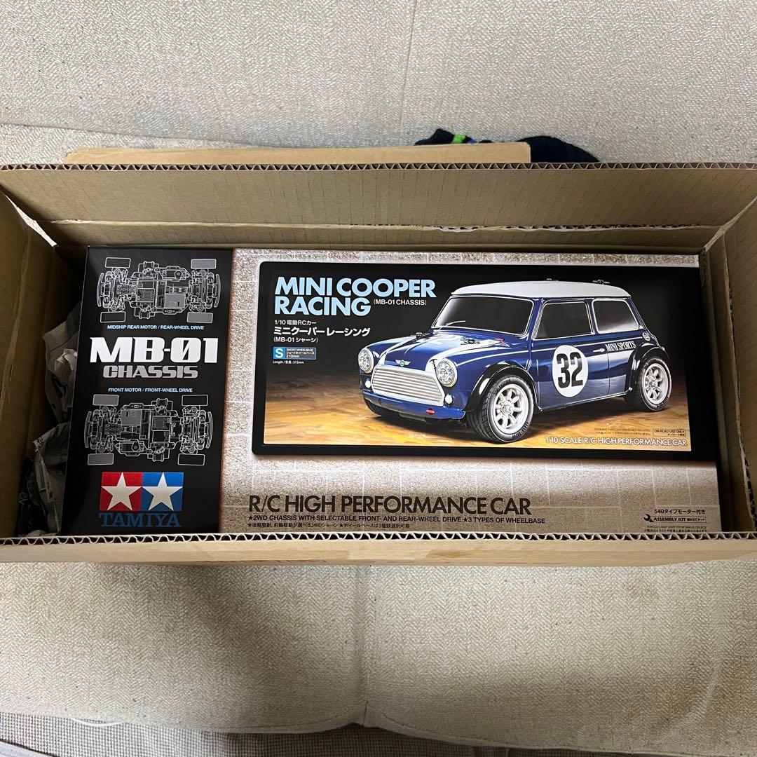 タミヤ 1/10RC ミニクーパーレーシング (MB-01シャーシ) 58747