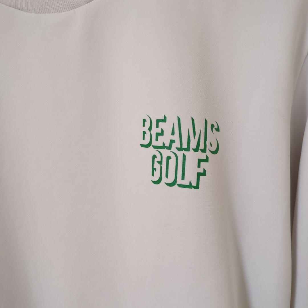 ★美品★BEAMS　GOLF　衿裏ロゴ　ダンボール　プルオーバー　サイズ　L