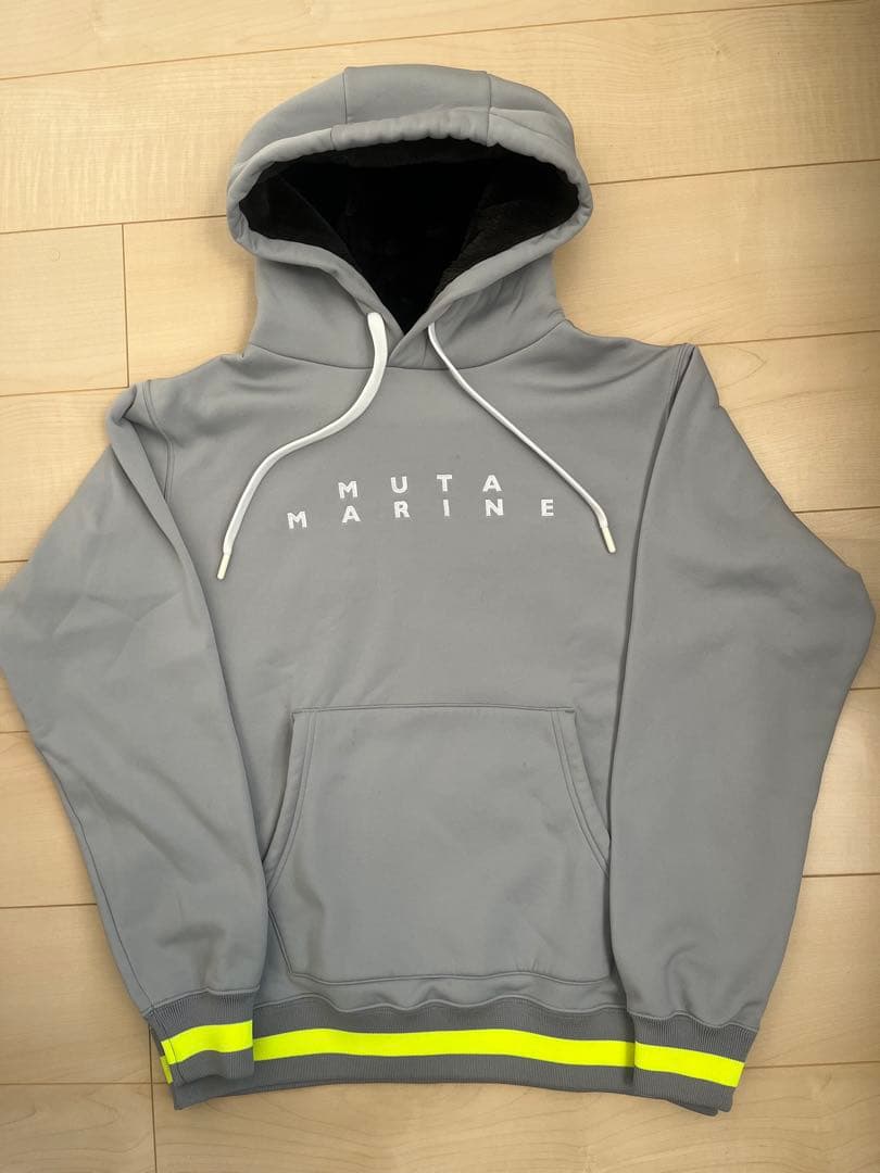 MUTA MARINE KARUISHI プルオーバーパーカー グレー4(S)