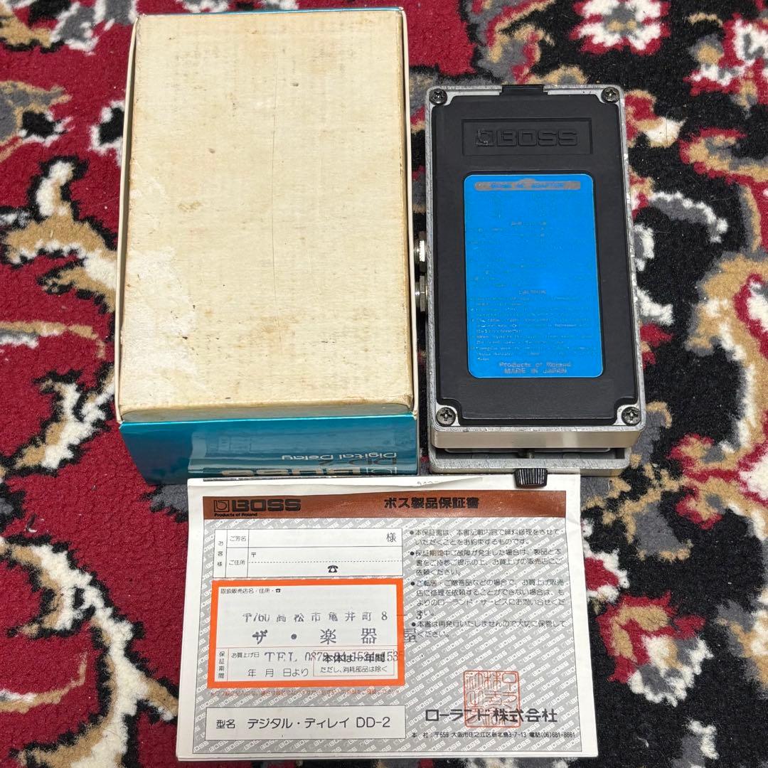 BOSS DD-2 デジタルディレイ 日本製 ブルーラベル MIJ