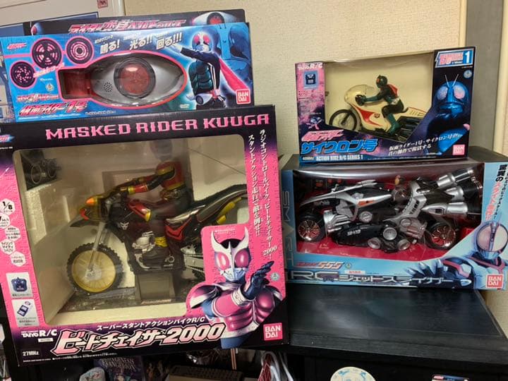 プレミア　歴代仮面ライダー　仮面ライダー１号　仮面ライダー２号　クウガ