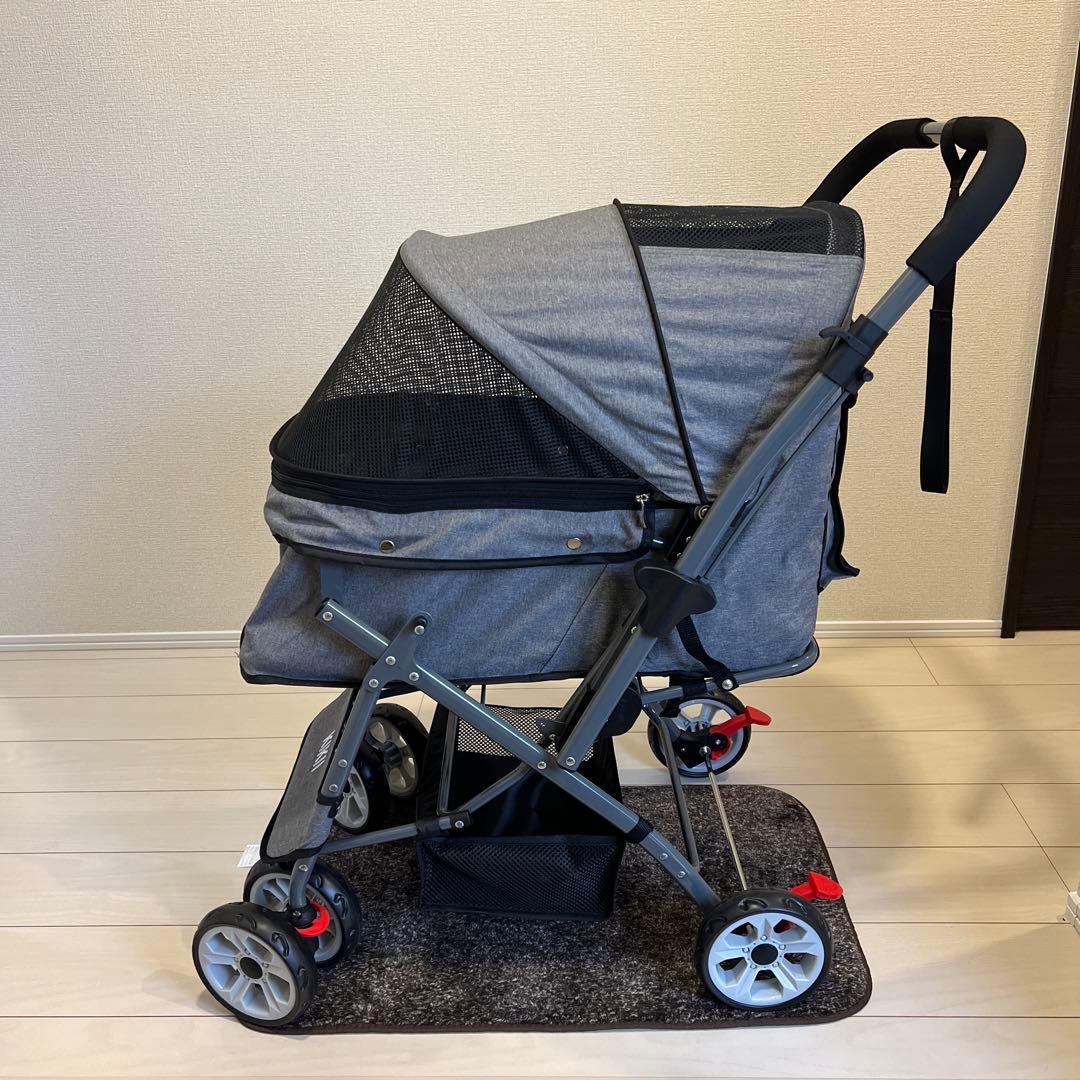 KIKII ペットカート 折りたたみ 組み立て簡単