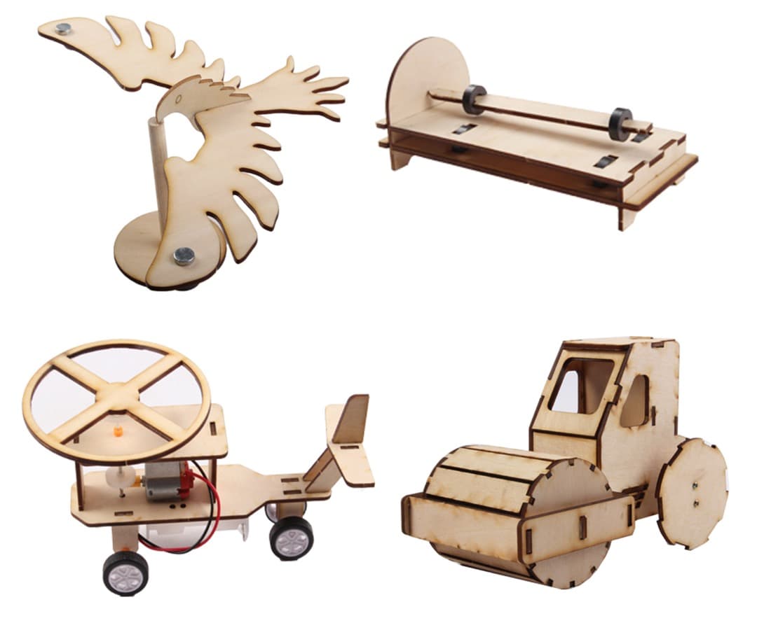 超お買い得！　動く木製組み立てキット　23種セット