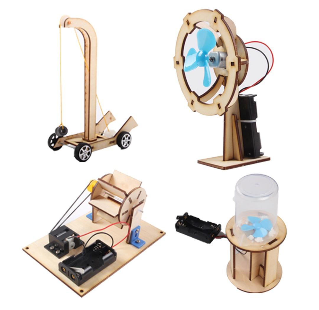 超お買い得！　動く木製組み立てキット　23種セット