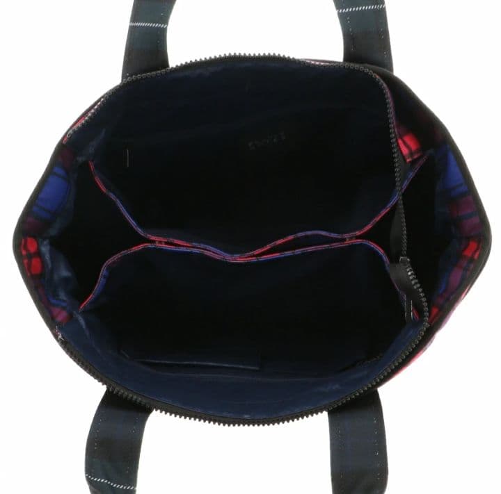 新品 未使用 PEARLY GATES ロッカーバッグ マルチチェック Pロゴ