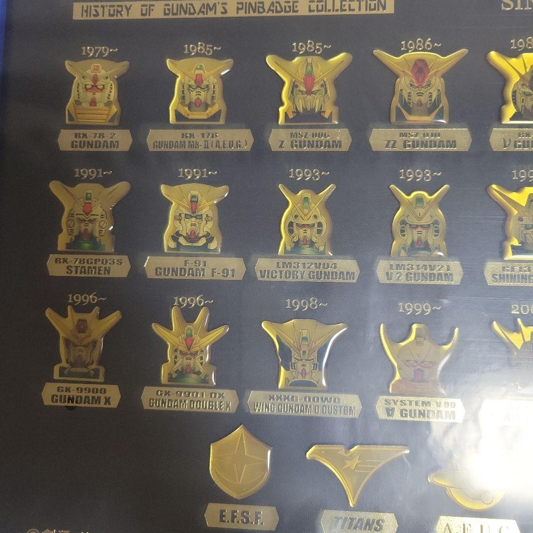 機動戦士ガンダム30周年記念ヒストリーピンバッジコレクション
