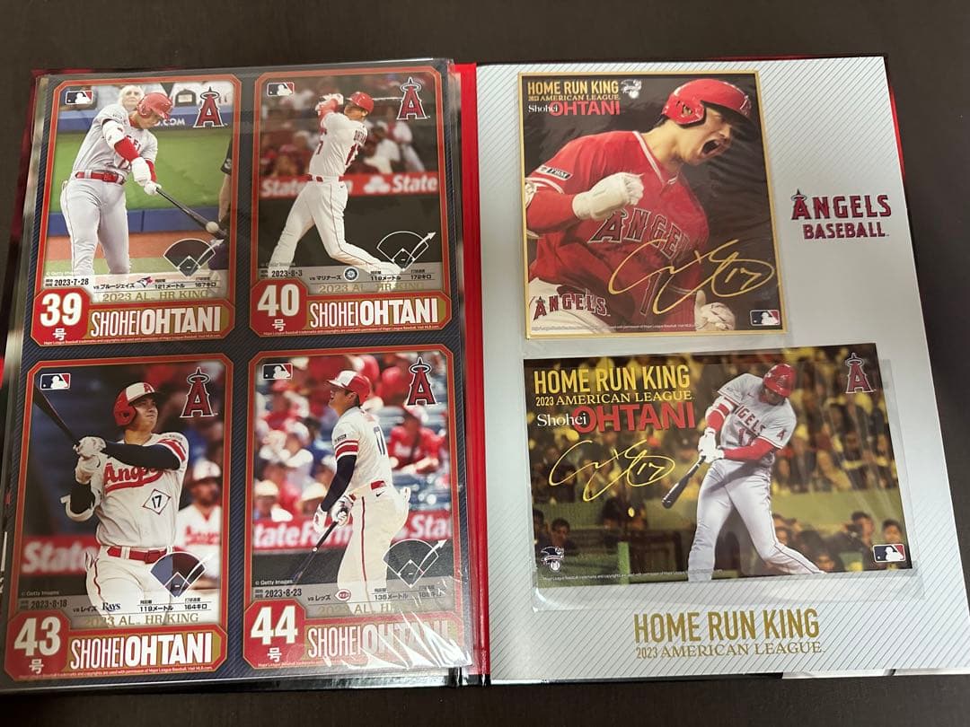大谷翔平2023ALホームラン王獲得記念プレミアムスタンプセット