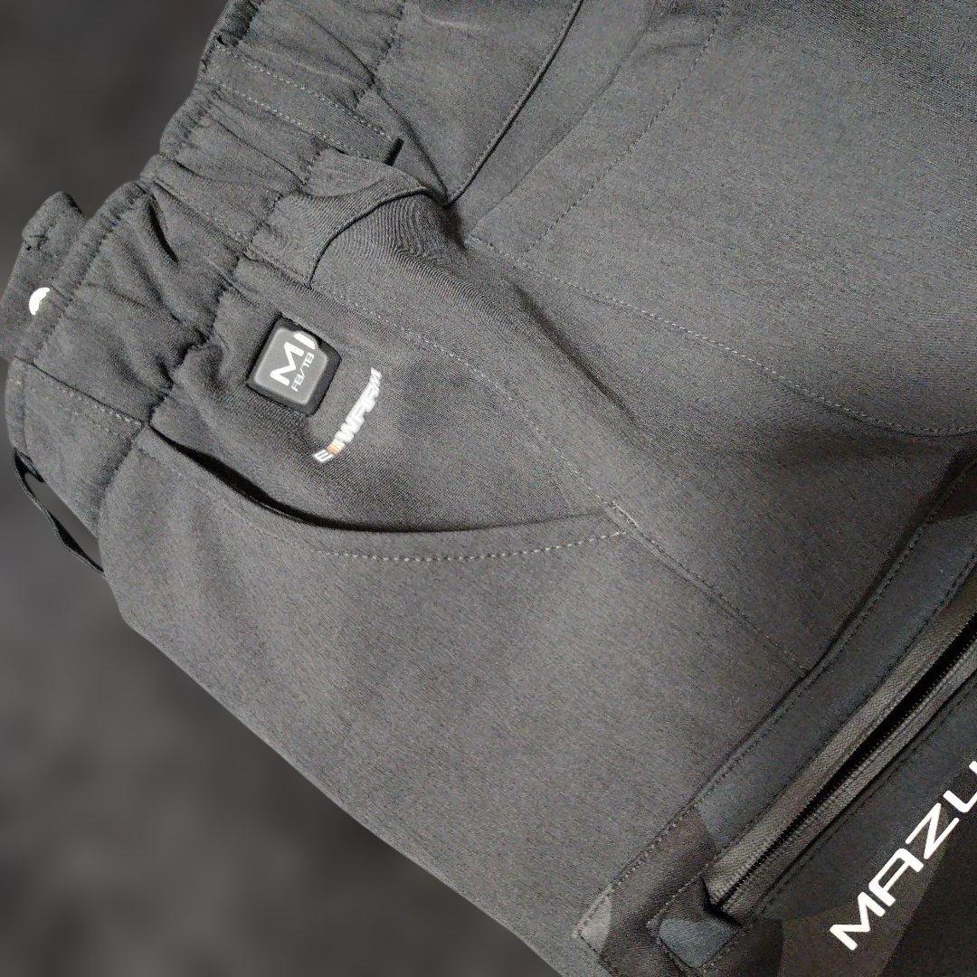 新作　mazume ヒーター ウインドカット パンツ MZFW-880　Mサイズ