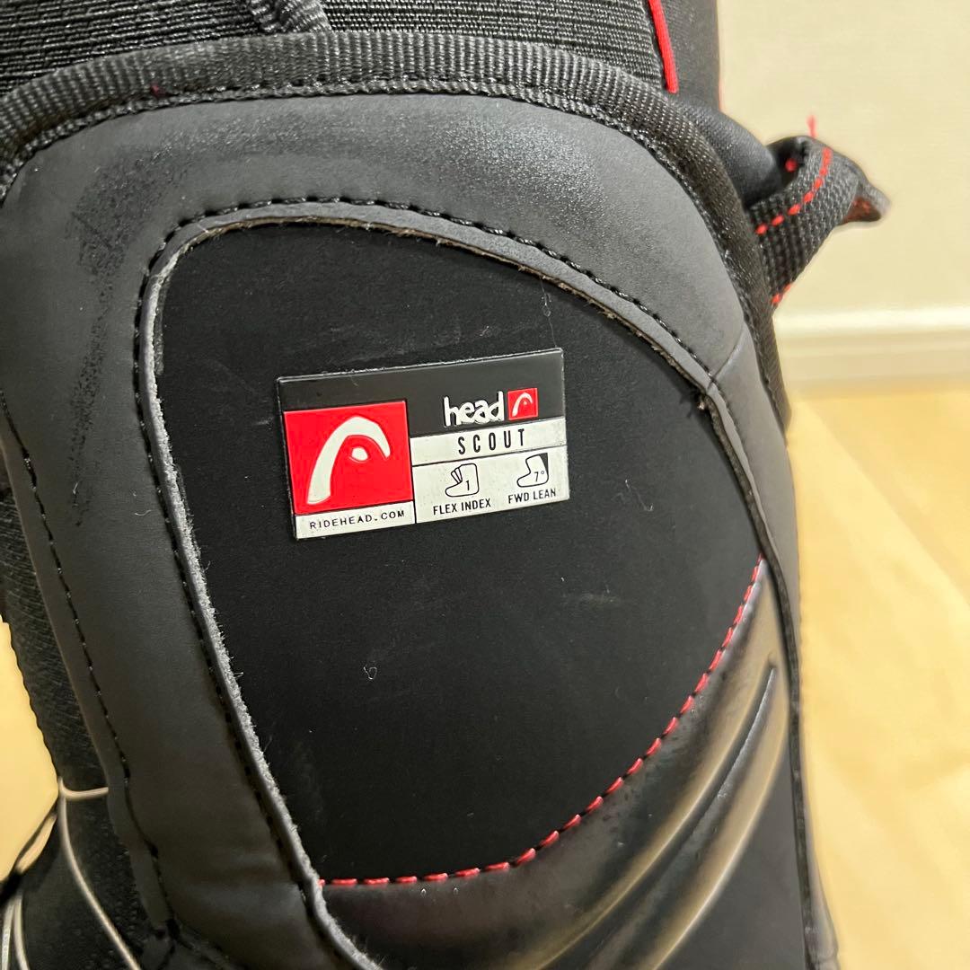 【美品_即日発送】head スノボブーツ　SCOUT スカウト　25.5cm