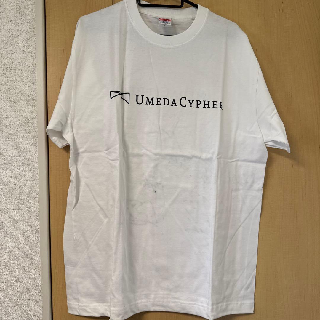 UmedaCypher ホワイト サインTシャツ Lサイズ×‪サインタオルセット