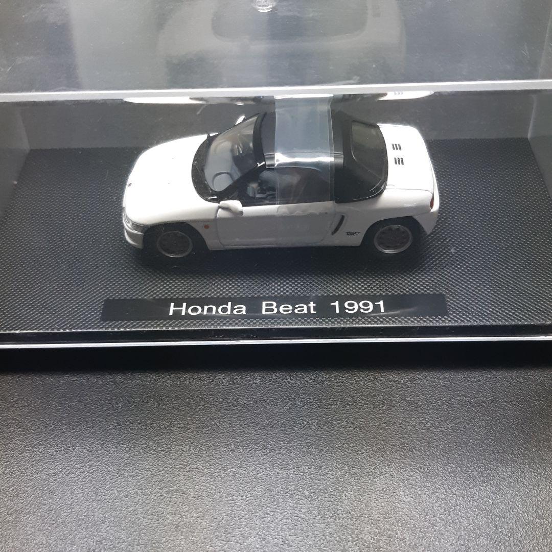 エブロ 1/43 ホンダ ビート 1991 ホワイト絶版