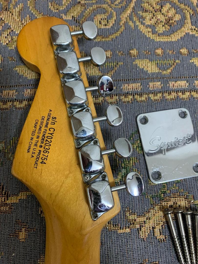 ギター fender squier strat neck