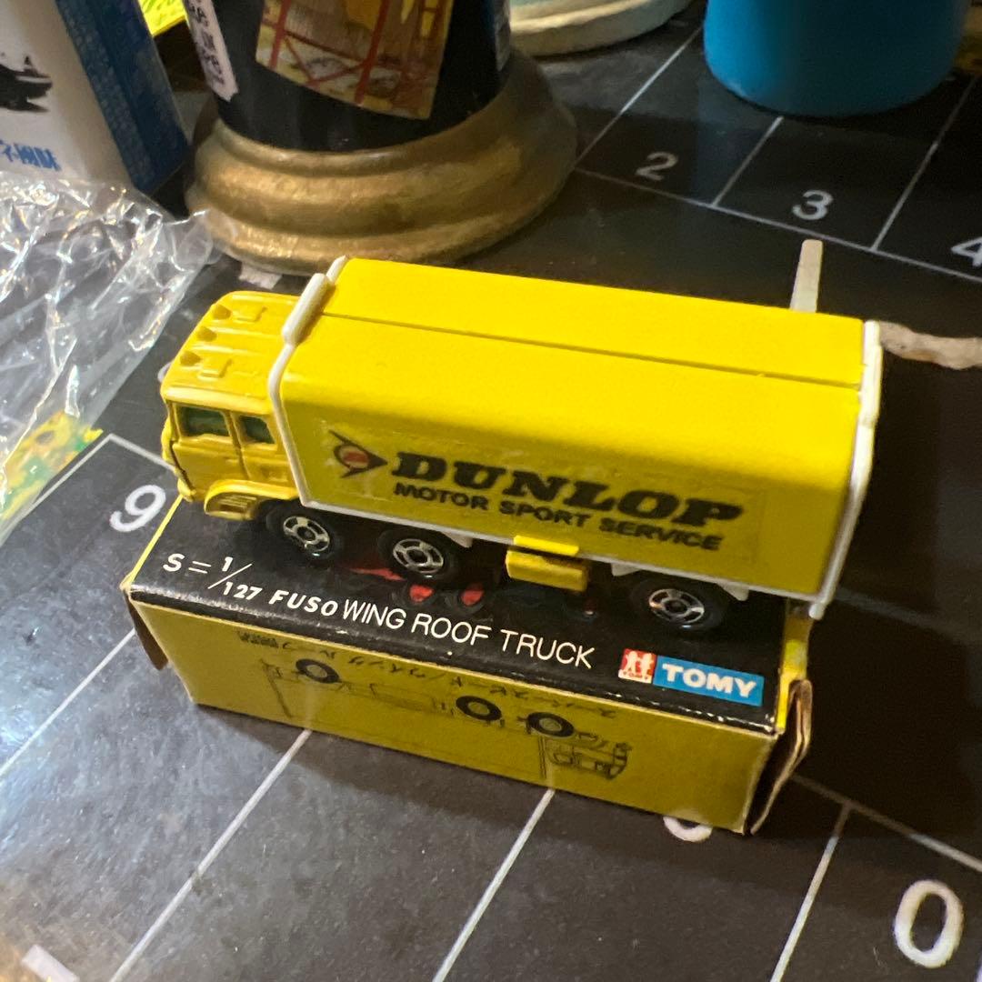 非売品レース 関係者 配布 黒箱 トミカ ふそう ウィング ルーフ トラック