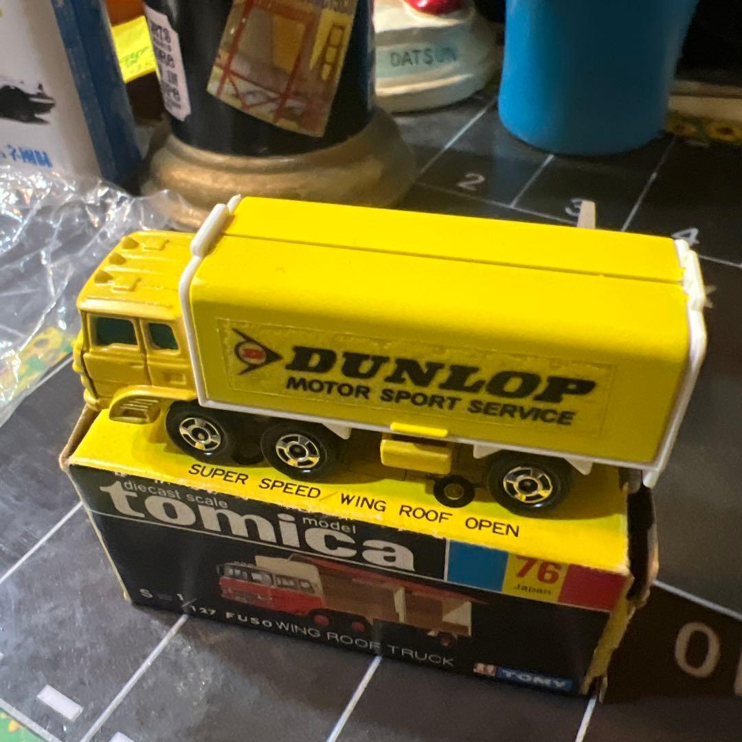 非売品レース 関係者 配布 黒箱 トミカ ふそう ウィング ルーフ トラック
