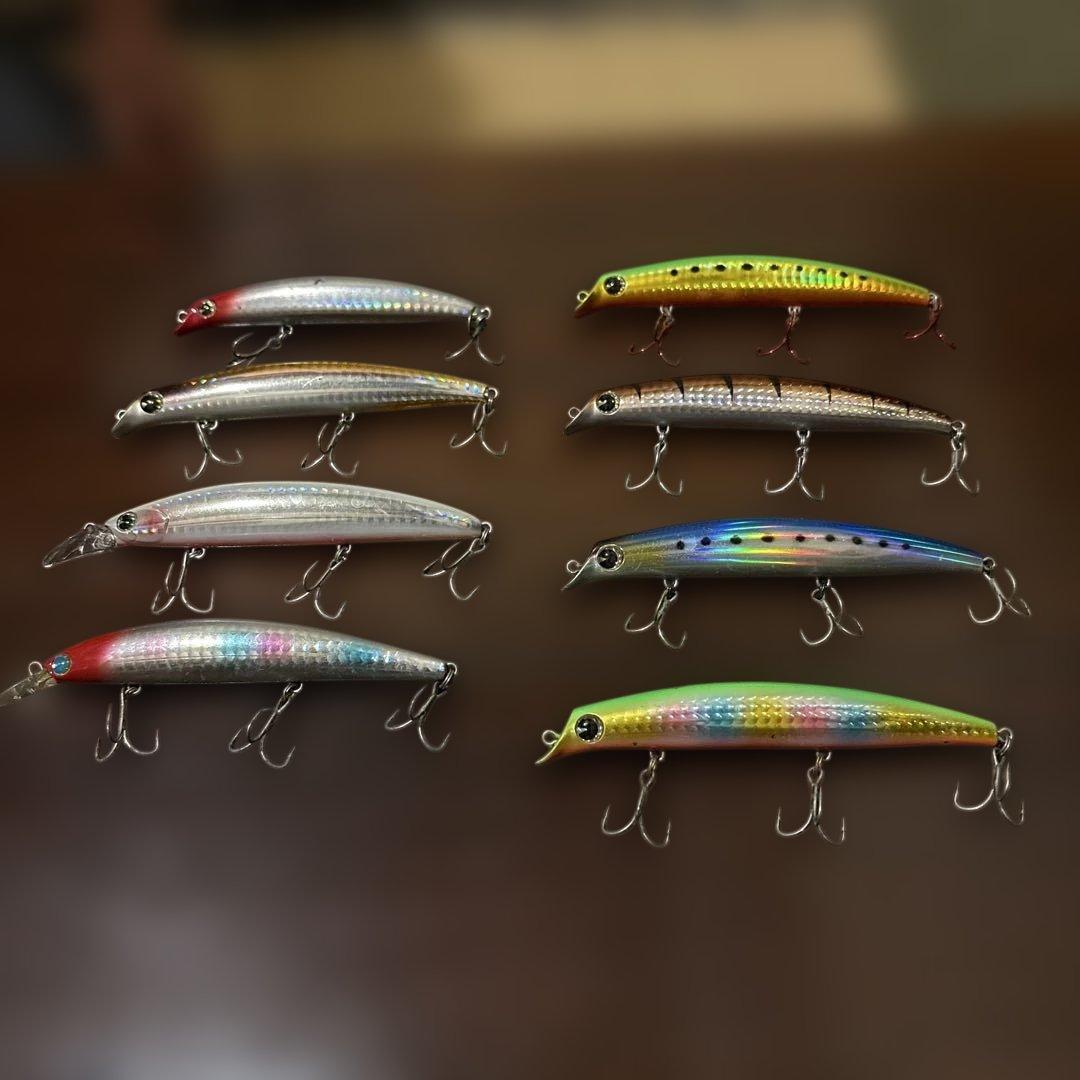 ima(アイマ)、サスケ、裂波、魚道の8本セット