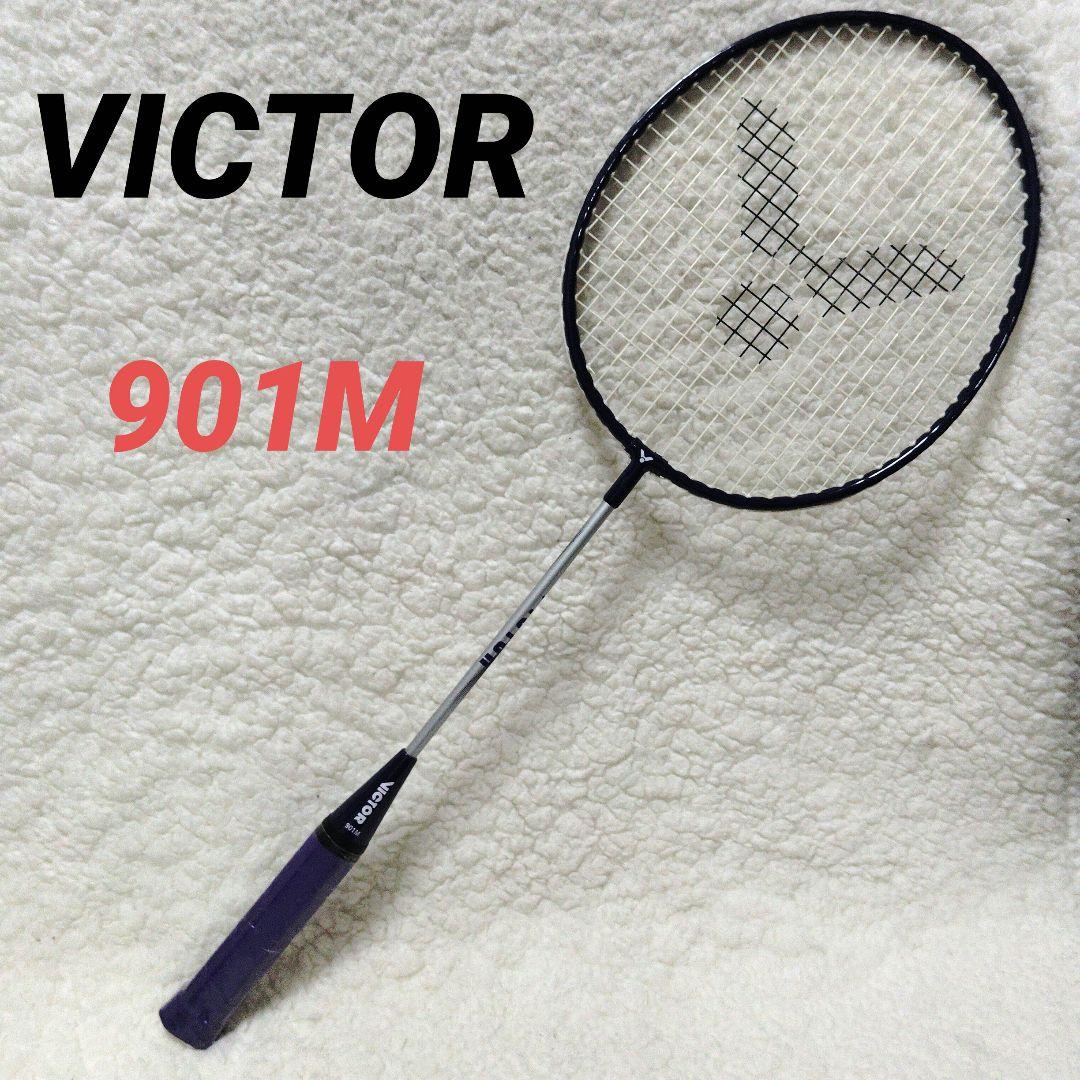 VICTOR　ビクター　バドミントン　ラケット　901M　パープル