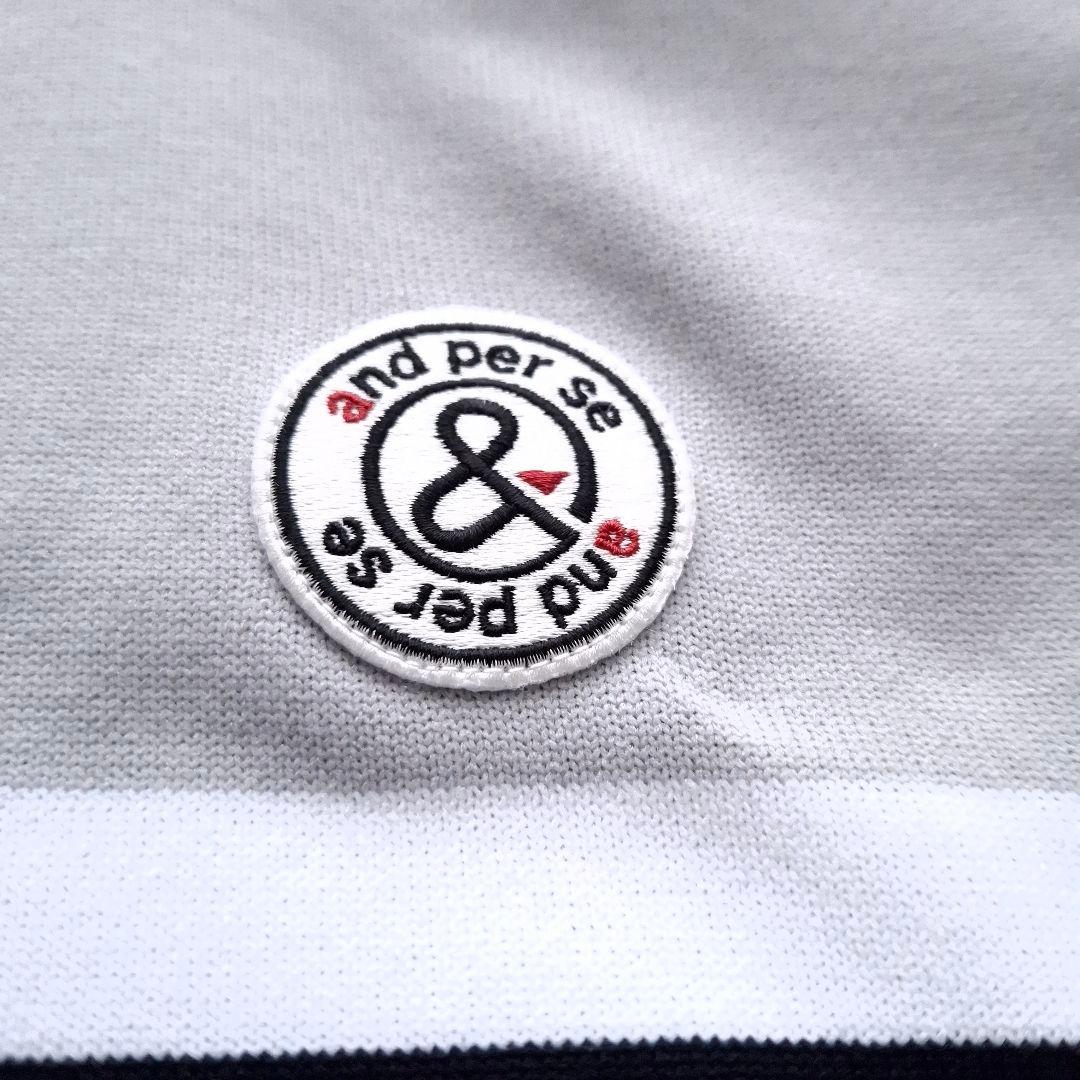 アンパスィand per se ストレッチ ウインドシャッター防風ニットブルゾン