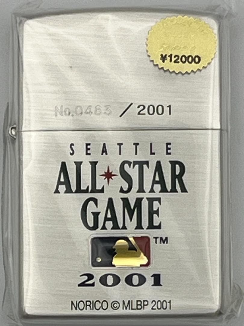 MLB2001年オールスターZIPPO　シリアルNo.483