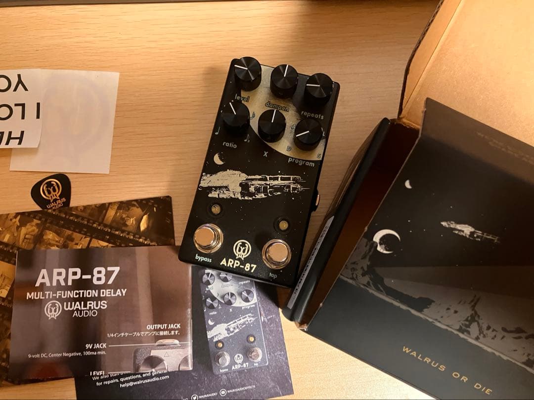 ARP-87 マルチファンクションディレイ　walrus audio