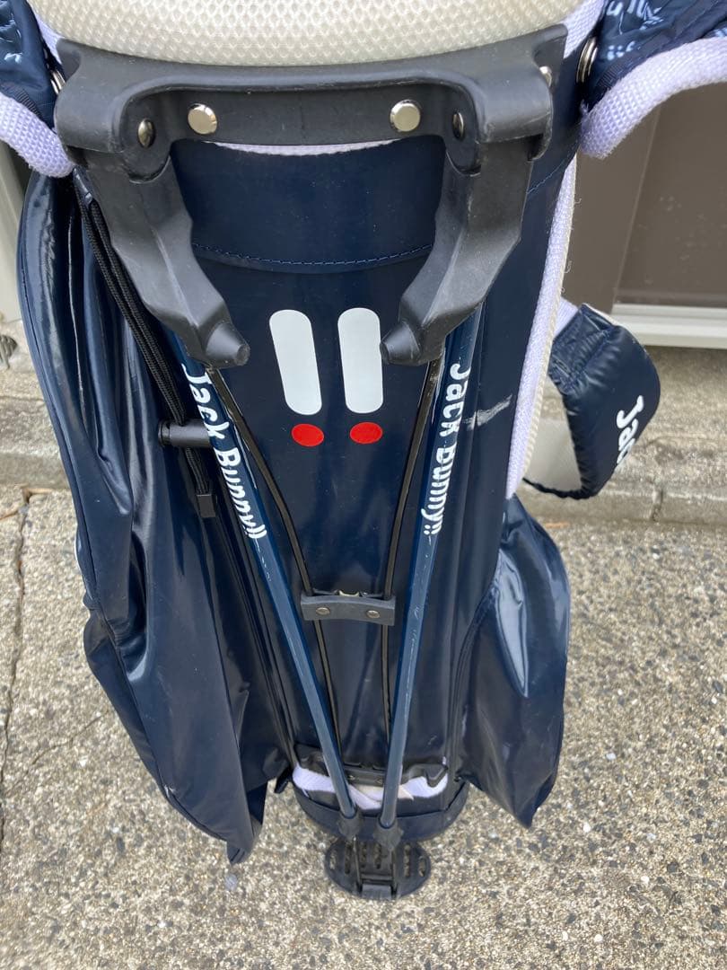 Jack Bunny! ネイビー キャディバッグ