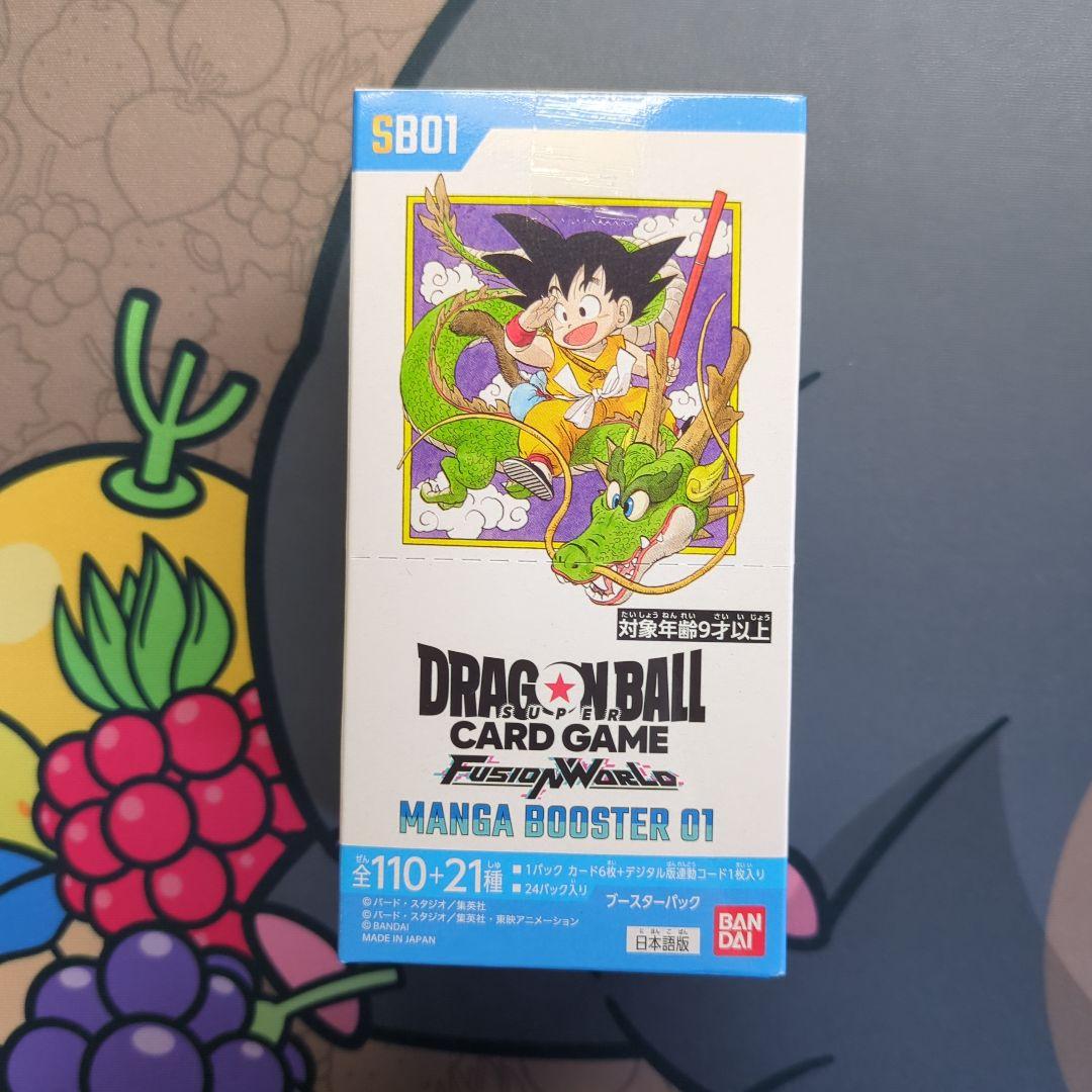 MANGA BOOSTER 01【SB01】1ボックス　テープ付き　未開封　新品