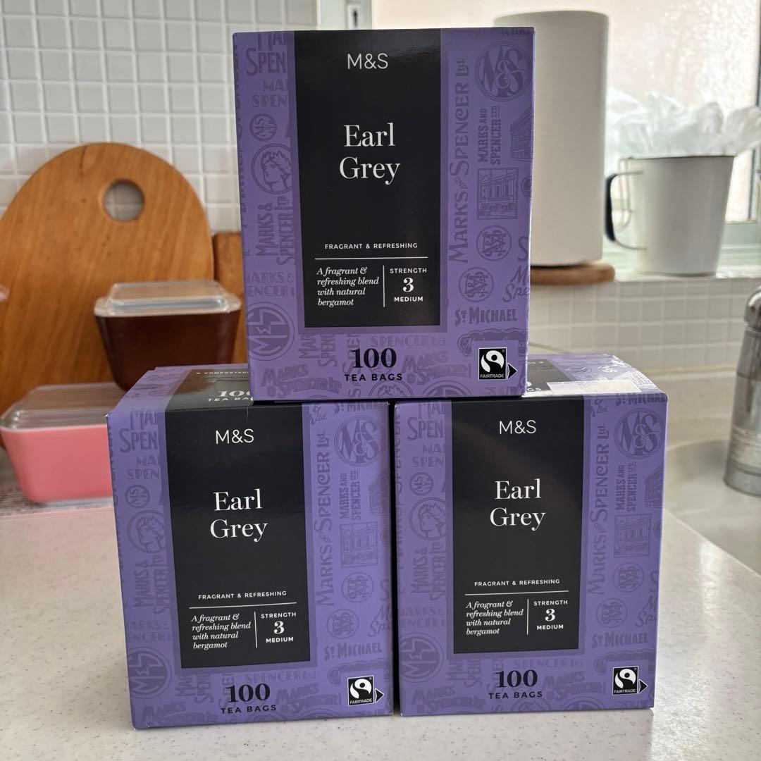 マークス&スペンサー Earl Grey 100個入り　6箱セット　アールグレイ